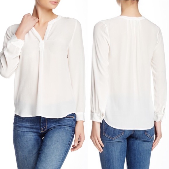 joie white top